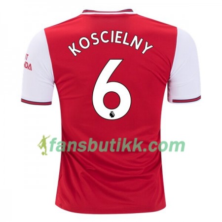 Fotballdrakt Arsenal Laurent Koscielny 6 Hjemmetrøye 2019-2020 Kortermet